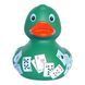 Стильна тематична гумова качечка FunnyDucks "Покер " L1318 фото 1
