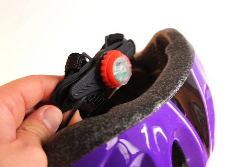 Защитный шлем для катания с регулировкой размера Фиолетовый фото 4