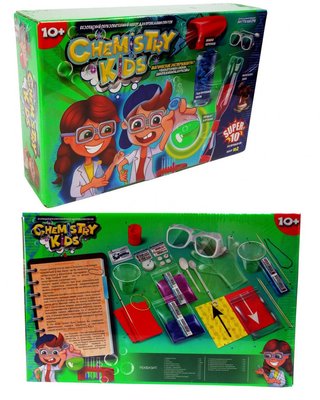 Детский набор для проведения опытов Danko Toys Chemistry Kids (рус) CHK-01-02 фото 1