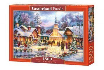 Пазлы Castorland "Рождество" 1500 элементов 68 х 47 см C-151646 фото 1
