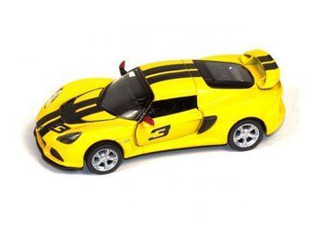 Колекційна машинка Kinsmart Lotus Exige S, металева, жовта KT5361FW фото 1