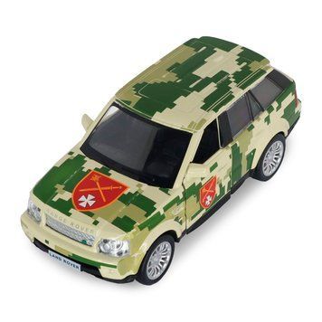 Військова машинка TechnoDrive Land Rover Range Rover Sport &laquo;ОК &laquo;Захід&raquo;&raquo;, масштаб 1:32, піксель фото 1