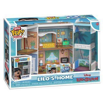 Ігровий набір BITTY POP! Boxes Ліло і Стіч Будиночок Ліло 2,3 см 85536 фото 1
