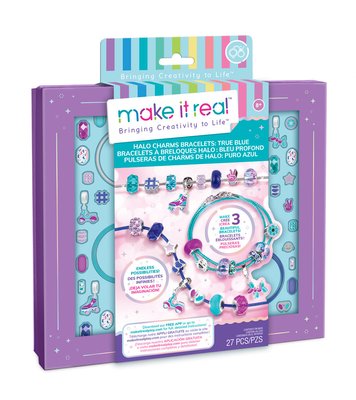 Make it Real: Набор для создания браслетов «Голубое сияние» фото 1