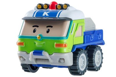 Колекційна металева машинка Robocar POLI Робокар Кітон 7 см фото 1