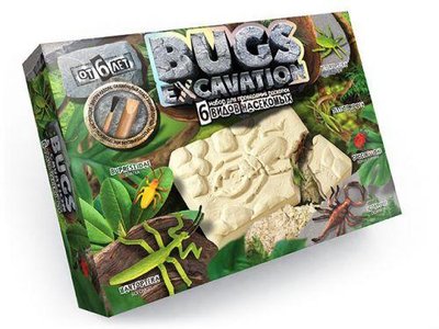 Набор для проведения раскопок Danko Toys Bugs Excavation (рус) BEX-01-04 фото 1