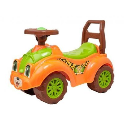Детская машинка-каталка ТехноК для прогулок оранжевый 3268 фото 1