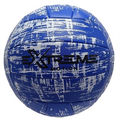 Волейбольный мяч №5 Extreme Motion PVC диаметр 21 см голубой VB2112 фото 1