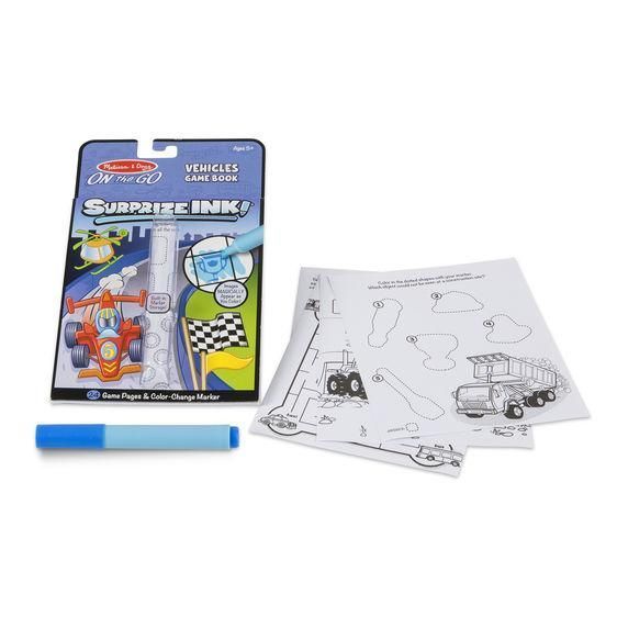 Волшебная раскраска с заданиями Melissa & Doug &laquo;Автомобили&raquo; 24 страницы MD5286 фото 3