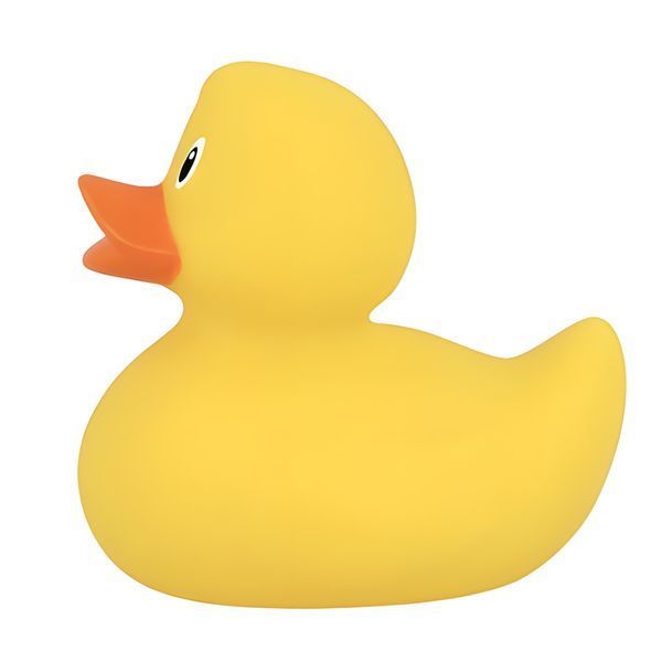 Стильна тематична гумова качечка FunnyDucks "Жовта" L1607 фото 5