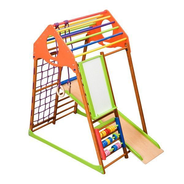 Розвиваючий дитячий куточок для дому SportBaby KindWood Plus фото 5