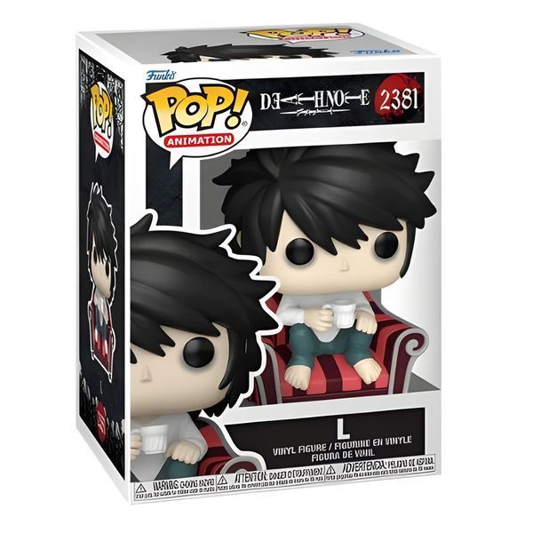 Ігрова фігурка FUNKO POP! Зошит смерті L (Ел) 9,6 см 93291 фото 2