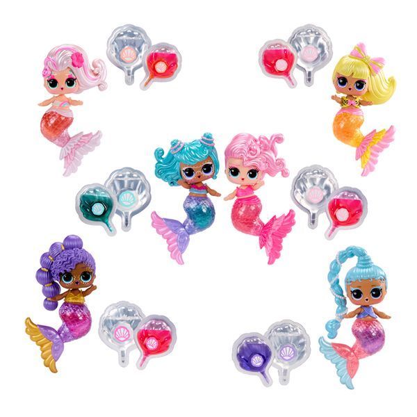 Кукла-сюрприз L.O.L. Surprise! Mermaids! Makeover Magic Милые русалочки 8 см 596301 фото 10