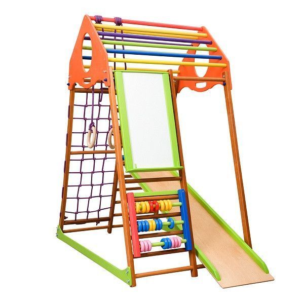 Розвиваючий дитячий куточок для дому SportBaby KindWood Plus фото 2