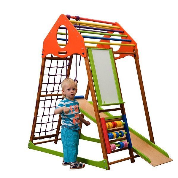 Розвиваючий дитячий куточок для дому SportBaby KindWood Plus фото 6