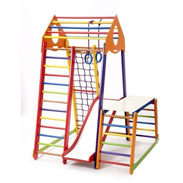 Игровой спортивный комплекс для дома SportBaby BambinoWood Color Plus 1-1 фото 3