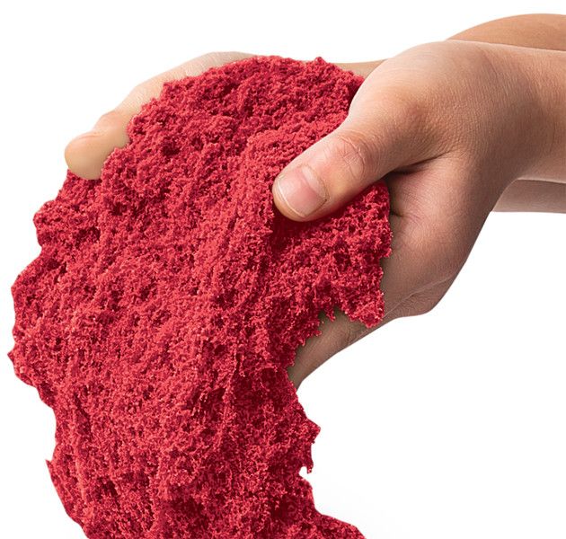 Кинетический песок для детского творчества с ароматом Kinetic Sand Вишневая шипучка 227 г фото 3