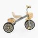 Детский трехколесный велосипед 10" Best Trike колеса EVA стальная рама световые и звуковые эффекты серый укр BS-35761 фото 2