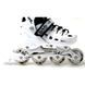 Раздвижные ролики для подростка 38-41 Scale Sports White с подсветкой переднего колеса фото 2