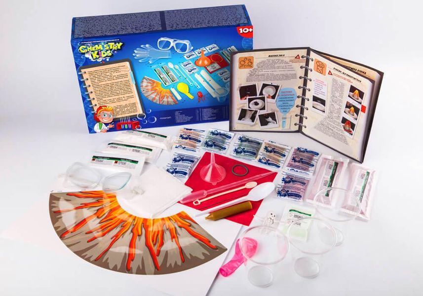 Детский набор для проведения опытов Danko Toys Chemistry Kids (укр) CHK-01-01U фото 2