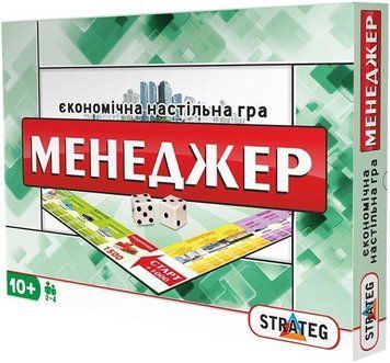 Настільна гра Strateg Менеджер (укр) 30453 фото 1