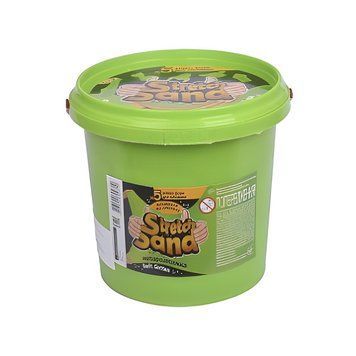 Кінетичний пісок Danko Toys Stretch Sand 700 г зелений STS-01-01U фото 1