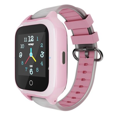 Дитячий водонепроникний GPS годинник MYOX MX-55GW (4G) рожевий з відеодзвінком фото 1