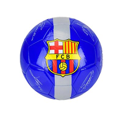 Футбольний м'яч №5 Bambi Sign PU діаметр 21 см Синій FB20127 фото 1