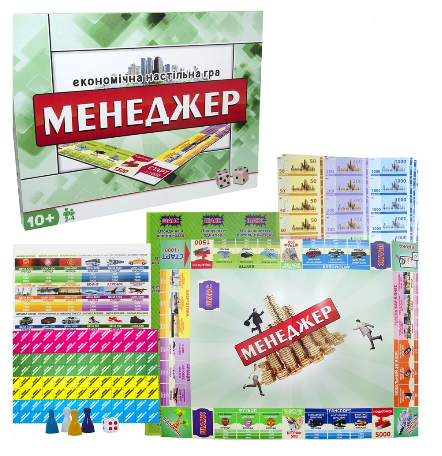 Настільна гра Strateg Менеджер (укр) 30453 фото 2