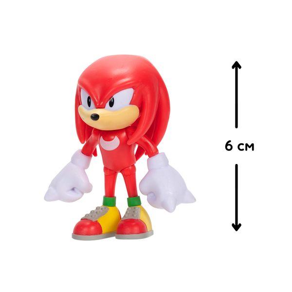 Ігрова фігурка з артикуляцією Sonic the Hedgehog Класичний Наклз 6 см фото 2