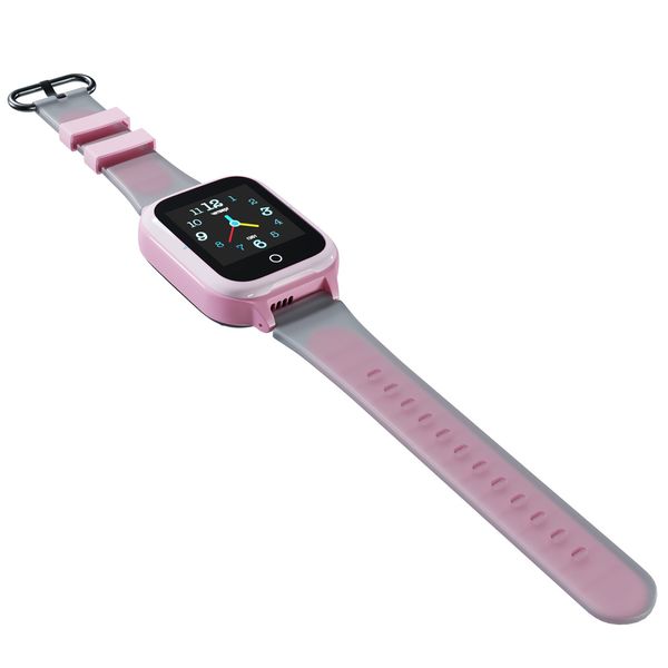 Детские водонепроницаемые GPS часы MYOX MX-55GW (4G) розовые с видеозвонком фото 8