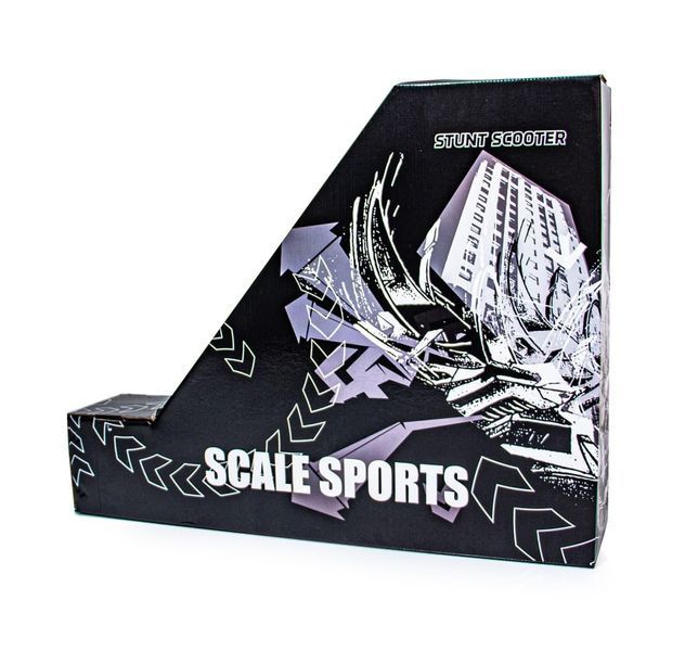 Трюковый самокат Scale Sports Deluxe колеса 110 мм Leopard фото 3
