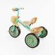 Детский трехколесный велосипед 10" Best Trike колеса EVA стальная рама световые и звуковые эффекты голубой укр BS-33461 фото 3