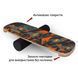 Деревянный балансборд SwaeyBoard Grip On Fire с пробковым покрытием фетровый валик 10 см до 120 кг фото 2