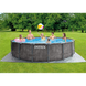 Каркасный круглый бассейн Intex 16805 л 457x122 см с функциональными аксессуарами 26742 NP фото 3