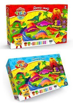 Тесто для лепки Danko Toys Master-Do: Дино-мир (рус) TMD-10-04 фото 1