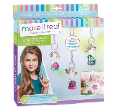 Make it Real: Набір для створення чарівних кулонів Квітковий тераріум фото 1