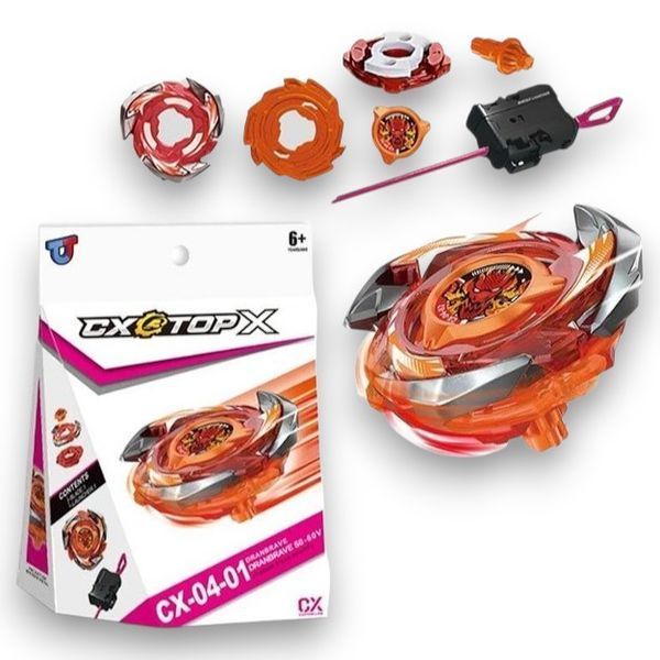 Бейблейд X Лицарський Спис (Beyblade X Knight Lance) сезон 1 стиль захист CX-04-01 фото 4