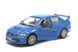 Машинка KINSMART Mitsubishi Lancer Evolution синяя KT5052W фото 1