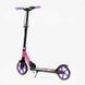 Самокат двухколесный складной Best Scooter Shark колеса PU 200 мм с амортизатором розовый / лиловый SH-30610 фото 7