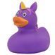 Стильна тематична гумова качечка FunnyDucks "Єдиноріг фіолетовий" L2090 фото 5