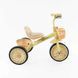 Детский трехколесный велосипед 10" Best Trike колеса EVA стальная рама световые и звуковые эффекты бежевый укр BS-33260 фото 2