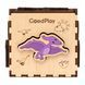 Розвиваючий куб-сортер дерев'яний GoodPlay ДиноСвіт 9м+ 12х12х12 см 9 вкладишів CUB-4-010 фото 4