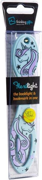 Дитяча закладка з LED ліхтариком FLEXILIGHТ 8 люм серії «Класика» - Єдиноріг фото 7