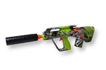 Детский автомат на неоновых орбизах 52 см Sharp Shooter Extreme автоматическая стрельба 25 метров 777-32Y фото 1