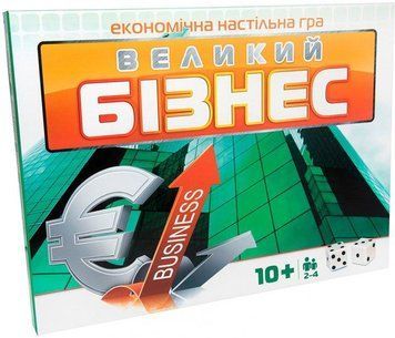Настільна гра Strateg Великий Бізнес (укр) 492 фото 1