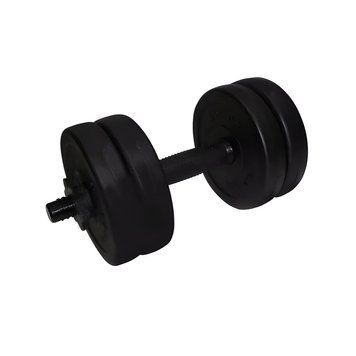 Разборная гантеля композитная Rock Pro 5.5 кг 1 шт с ABS-оболочкой и дисками из кевларобетона NE-PL-G-005 фото 1