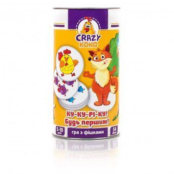 Настольная игра Vladi Toys "Кукареку!" (укр) VT8020-08 фото 1