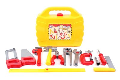 Детский набор инструментов в чемоданчике ТехноК Tools Set 11 инструментов 5880 фото 1