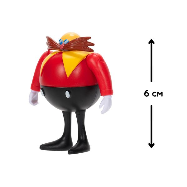 Игровая фигурка с артикуляцией Sonic the Hedgehog Классический Доктор Эггман 6 см фото 3